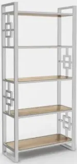 Hype Mebel Квадро 80x200 (белый/дуб галифакс натуральный)