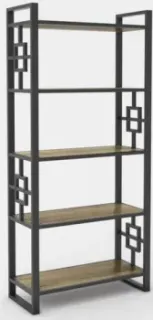 Hype Mebel Квадро 80x170 (черный/дуб галифакс олово)