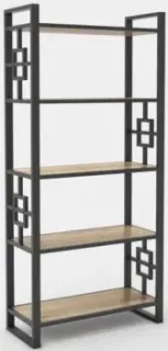Hype Mebel Квадро 80x170 (черный/древесина белая)