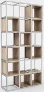 Hype Mebel Грос 105x210 (белый/дуб галифакс натуральный)