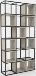 Hype Mebel Грос 105x175 (черный/древесина белая)