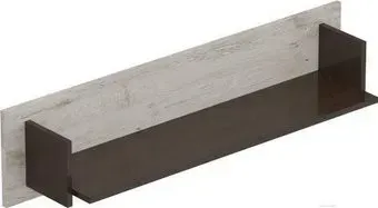 Мебельград Соренто 107x18.6x25 см (дуб бонифаций/кофе структурный матовый)