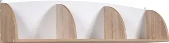 Мебель-класс Полка Вегас-2 (белый/дуб сонома)