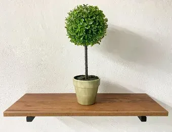 Millwood Настенная с кронштейном 60x20 (дуб табачный craft/черный)