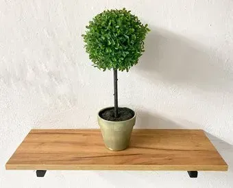 Millwood Настенная с кронштейном 40x20 (дуб табачный craft/черный)