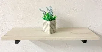 Millwood Настенная с кронштейном 40x20 (дуб белый craft/черный)