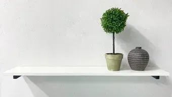 Millwood Настенная с кронштейном 60x20 (белый/черный)