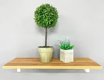 Millwood Настенная с кронштейном 40x20 (дуб золотой craft/белый)