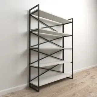 Loft4You №18 1700x1200x340 мм (ДСП дуб светлый/основание белое)