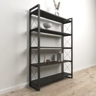 Loft4You №21 1700x1200x340 мм (ДСП дуб светлый/основание черное)
