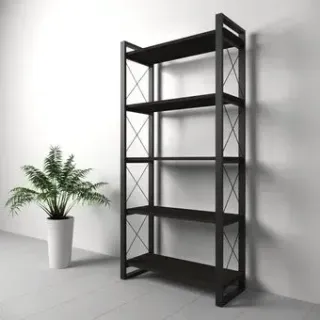Loft4You №12 1700x800x340 мм (ДСП белый/основание черное)