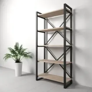 Loft4You №10 1700x800x340 мм (ДСП белый/основание черное)