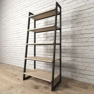 Loft4You №3 1600x500x440 мм (ДСП белый/основание черное)