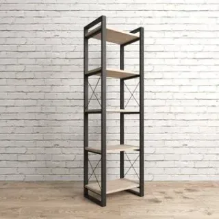 Loft4You №6 1700x500x340 мм (ДСП дуб светлый/основание черное)
