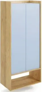 Halmar Mobius 2D (голубой/гикори натуральный)