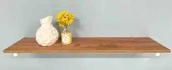 Millwood Настенная с кронштейном 120x20 (дуб табачный craft/белый)