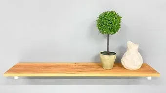 Millwood Настенная с кронштейном 100x20 (дуб золотой craft/белый)