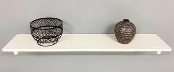 Millwood Настенная с кронштейном 120x20 (белый/белый)