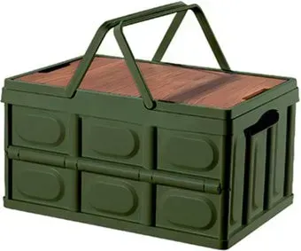 Happy Home складной со столиком и ручками HH-002 50 л (зеленый)