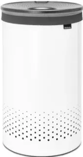 Brabantia 304880 (белый, крышка темно-серая пластиковая)