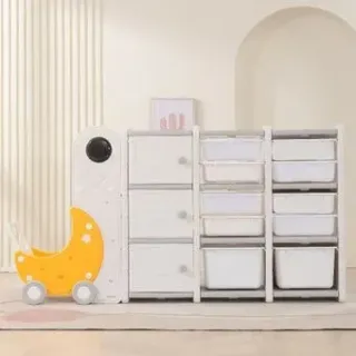 UNIX kids Moon 13 PPTSMOON13YEL (3 полки + 10 ящиков)