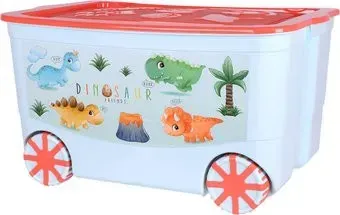 Эльфпласт KidsBox 449 (светло-бирюзовый/коралловый)