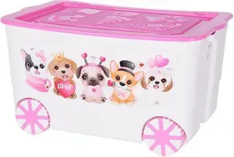 Эльфпласт KidsBox 449 (бело-розовый)