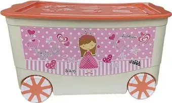 Эльфпласт KidsBox (коралловый/слоновая кость)