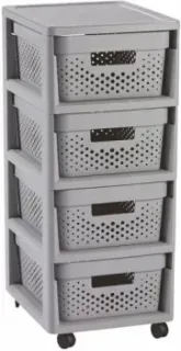 Curver Infinity 4x10L 231558 (серый)