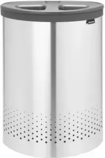 Brabantia 105029 (стальной матовый, крышка темно-серая пластиковая)