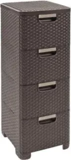 Keter X4 Style Rattan Drawer DBR 210 (темно-коричневый)