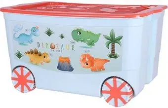 Эльфпласт KidsBox EP449 (бирюзовый/коралловый)