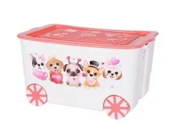 Эльфпласт KidsBox (белый/коралловый)