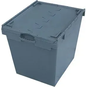 БИМАпласт сплошной с двумя крышками 800x600x600 мм (серый)