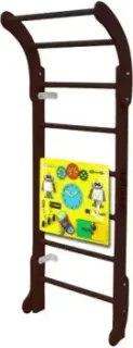 Kampfer Baby Step Busyboard (шоколадный/бизиборд желтый)