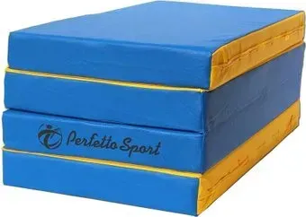 Perfetto Sport №5 складной 200x100x10 (синий/желтый)