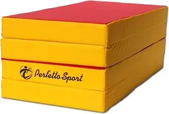 Perfetto Sport №5 складной 200x100x10 (красный/желтый)