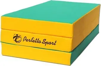 Perfetto Sport №4 складной 150x100x10 (зеленый/желтый)