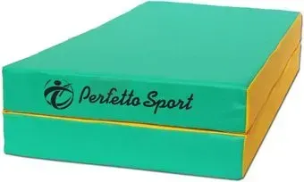 Perfetto Sport №3 складной 100x100x10 (зеленый/желтый)