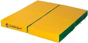 Perfetto Sport №11 складной 100x100x10 (зеленый/желтый)