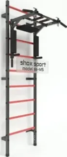 Shox M5 (темно-серый антик/красный)