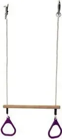 KBT Ring Trapeze with Plastic Rings PP10 (фиолетовый)