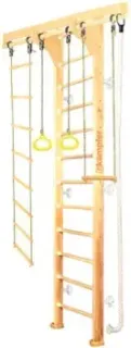 Kampfer Wooden Ladder Wall №1 (3 м, натуральный/белый)