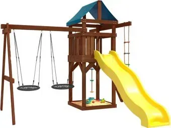 National Tree Company С качелями гнездо IgroWoods ДП-6 Premium
