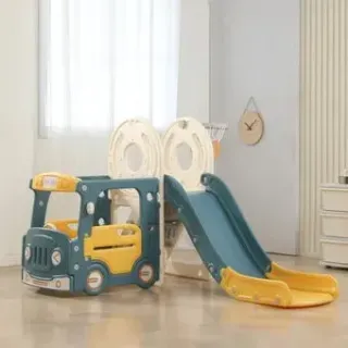 UNIX kids Bus с горкой Yellow