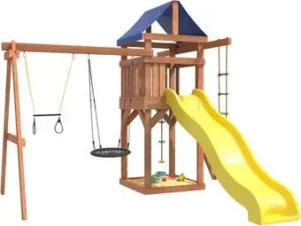 National Tree Company С трапецией и качелями гнездо 60 IgroWoods ДП-14