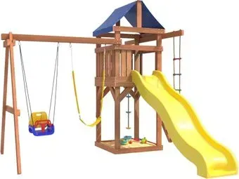 National Tree Company С качелями 3 в 1 и гибкими подвесными IgroWoods ДП-15
