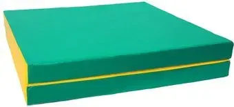 КМС №8 складной 200x100x10 (зеленый/желтый)