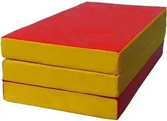 КМС №4 складной 150x100x10 (красный/желтый)