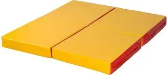 КМС №11 складной 100x100x10 (красный/желтый)